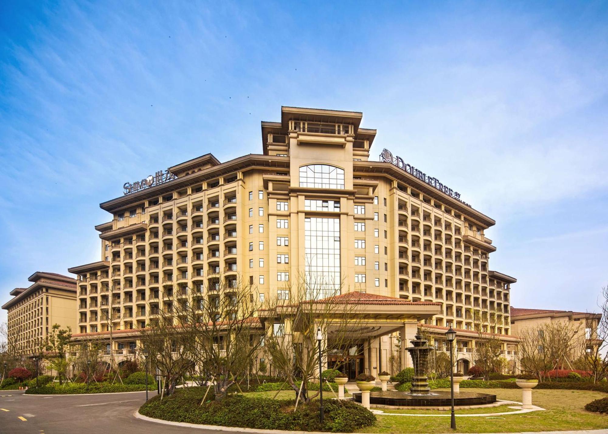 Doubletree By Hilton Ningbo - Chunxiao Otel Dış mekan fotoğraf